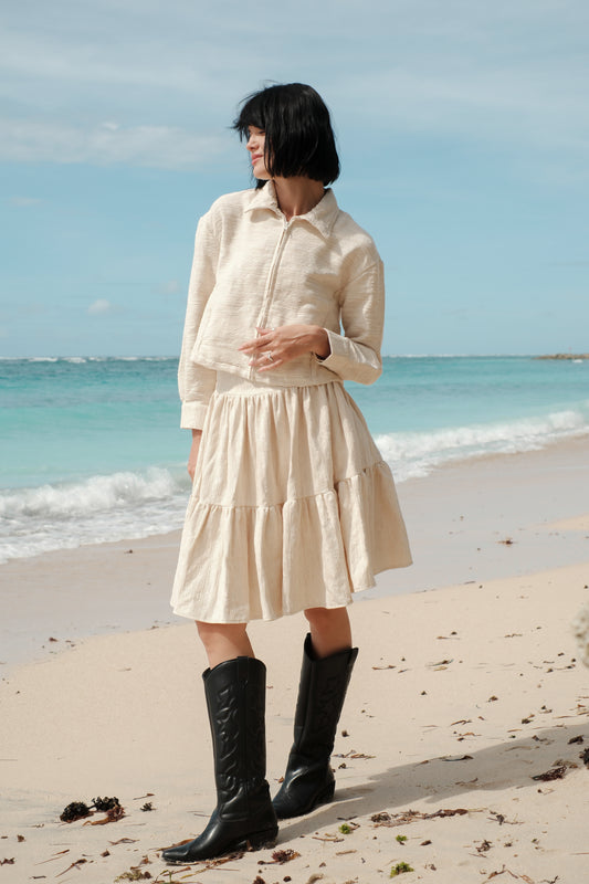 Žakárová bundička