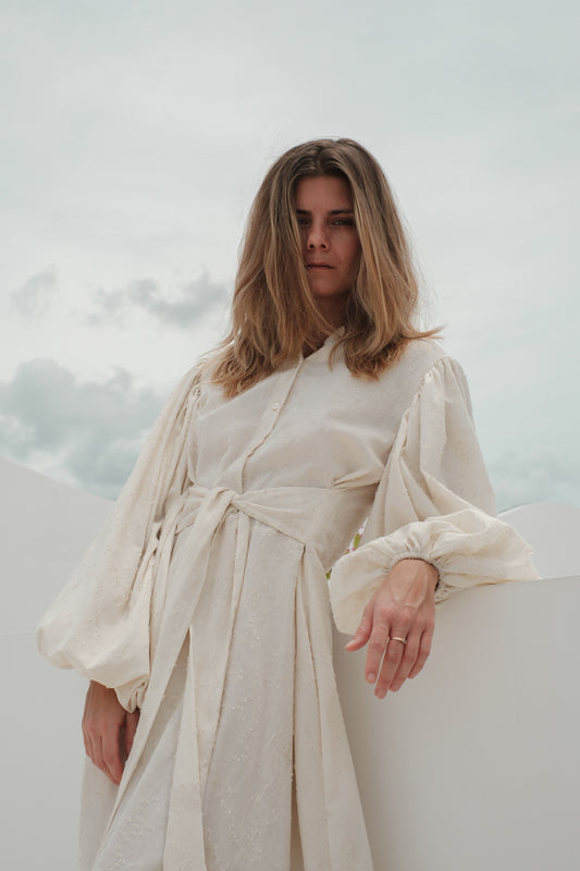 Žakárové šaty do áčka